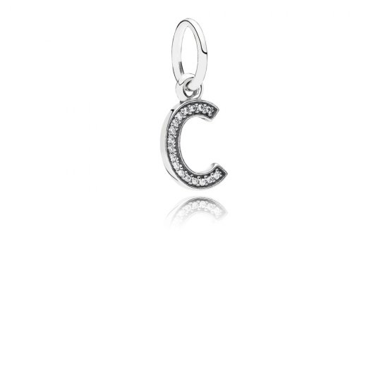 Charm colgante letra C - PANDORA - Haga click en la imagen para cerrar
