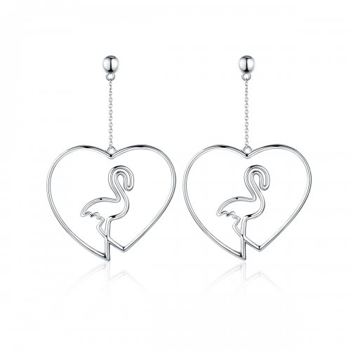 Estilo Pandora Aretes Colgantes Fe de Amor - VSE071