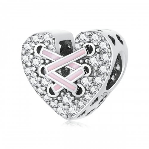 Pulsera con dije estilo Pandora de Amor - SCC2204