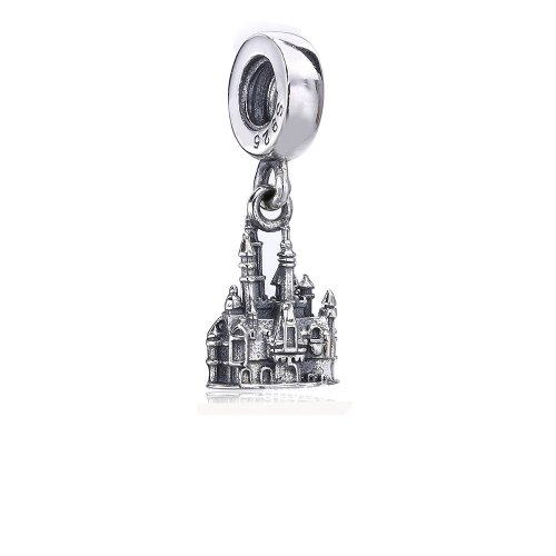 Charm colgante en plata de ley Castillo PANDORA