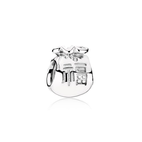 Charm en plata de ley Bolsas de dinero PANDORA
