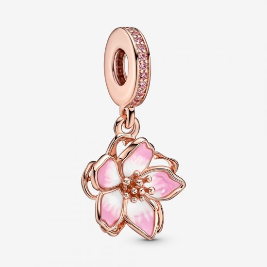 Charm colgante PANDORA Cherry Blossom - 780667C01 - Haga click en la imagen para cerrar
