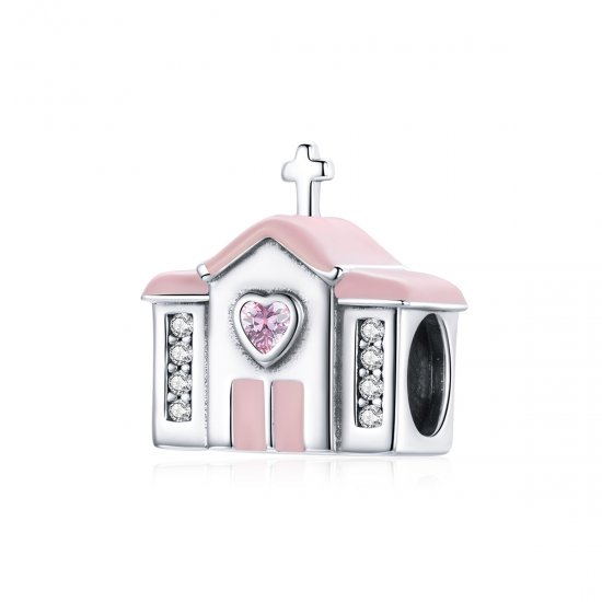 Encanto de plata estilo Pandora para iglesia - SCC1810 - Haga click en la imagen para cerrar