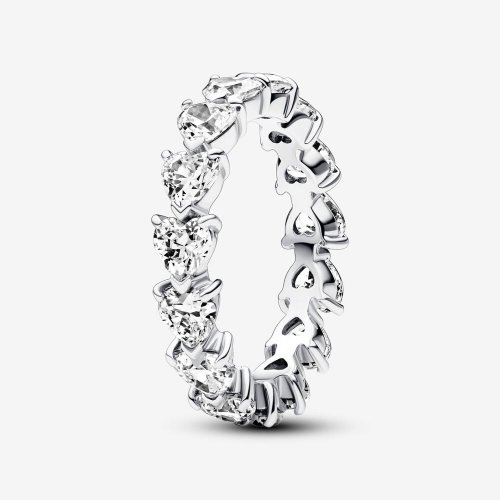 Anillo Pandora Eternidad Fila de Corazones - 193103C01