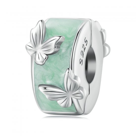 Clip de mariposa estilo Pandora - BSC840 - Haga click en la imagen para cerrar