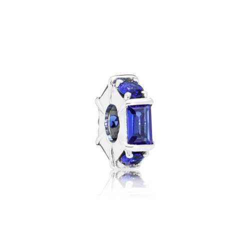 Separador PANDORA en plata de ley Escultura de Hielo Azul - 797529NSBL