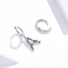Aros de aro estilo Pandora para niña romántica - SCE1030