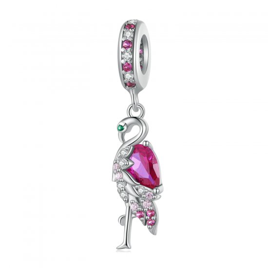 Charm estilo Pandora de flamenco - BSC833 - Haga click en la imagen para cerrar