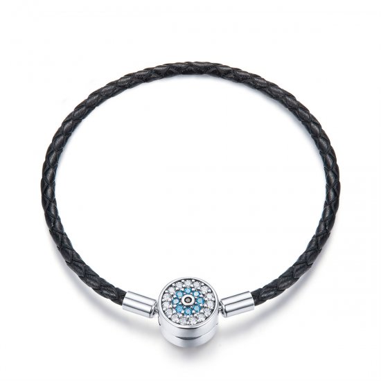 Pulsera de cuero estilo Pandora de Misterios Mágicos - SCB113 - Haga click en la imagen para cerrar