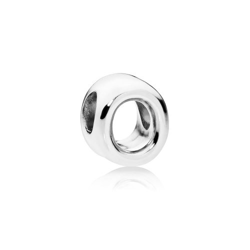 Charm en plata de ley Letra O - PANDORA