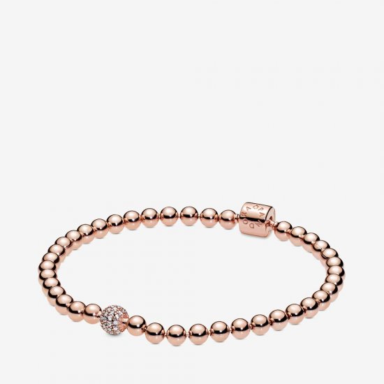 Pulsera PANDORA de cuentas y pavé - 588342CZ - Haga click en la imagen para cerrar