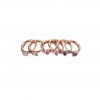Pendientes de Aro Huggie Solitario PANDORA en Azul Claro - 289304C02