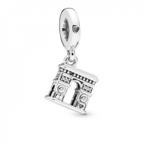 Charm Colgante PANDORA en plata de ley Arco triunfal 798127CZ