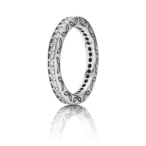 Anillo de plata de ley, circonita cúbica - PANDORA