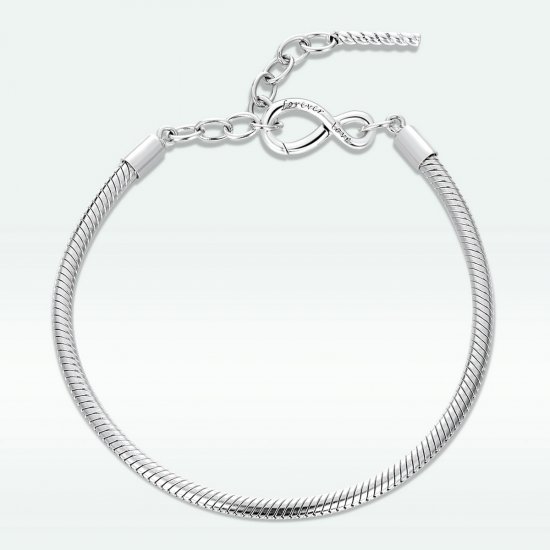 Pulsera simple e infinita de estilo Pandora - BSB085 - Haga click en la imagen para cerrar