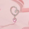 Charm de corazón inteligente estilo PANDORA - SCC2692