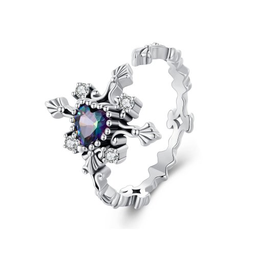 Anillo de Cruz estilo Pandora para Halloween - BSR482-E