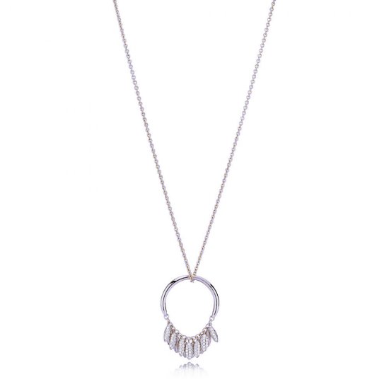 Collares con colgante en plata de ley Círculo de semillas PANDORA - Haga click en la imagen para cerrar