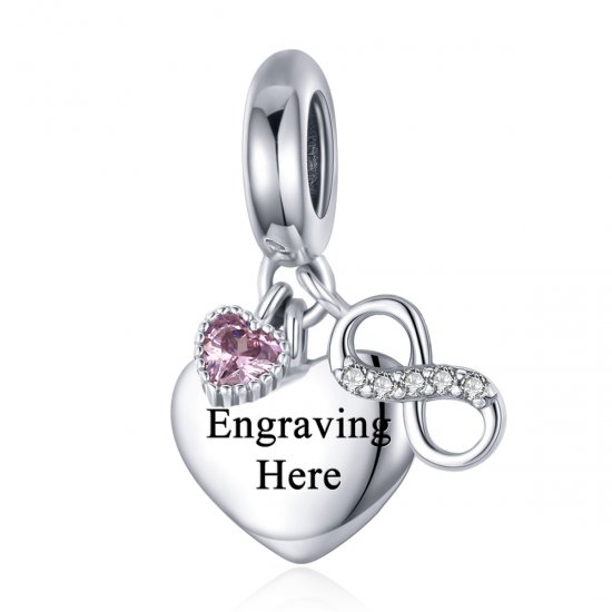 Colgante de amor sin fin estilo Pandora - SCC1922 - Haga click en la imagen para cerrar