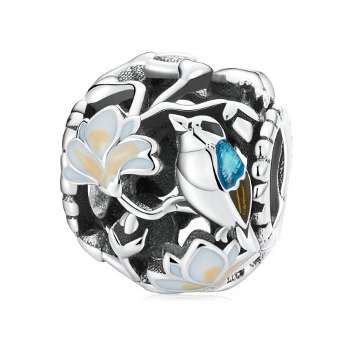 Estilo Pandora Aves y Flores - Encanto Equinoccio - SCC2194