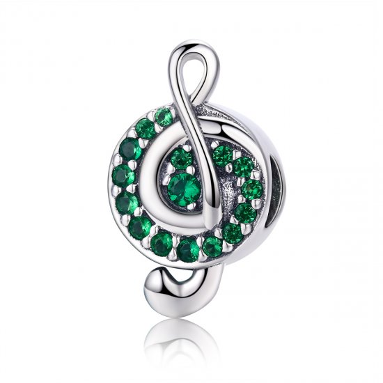 Charm de clave de sol estilo Pandora en plata - SCC450 - Haga click en la imagen para cerrar