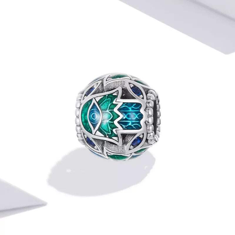 (imagen para) Amuleto de la suerte estilo Pandora - BSC565 - Ver 2