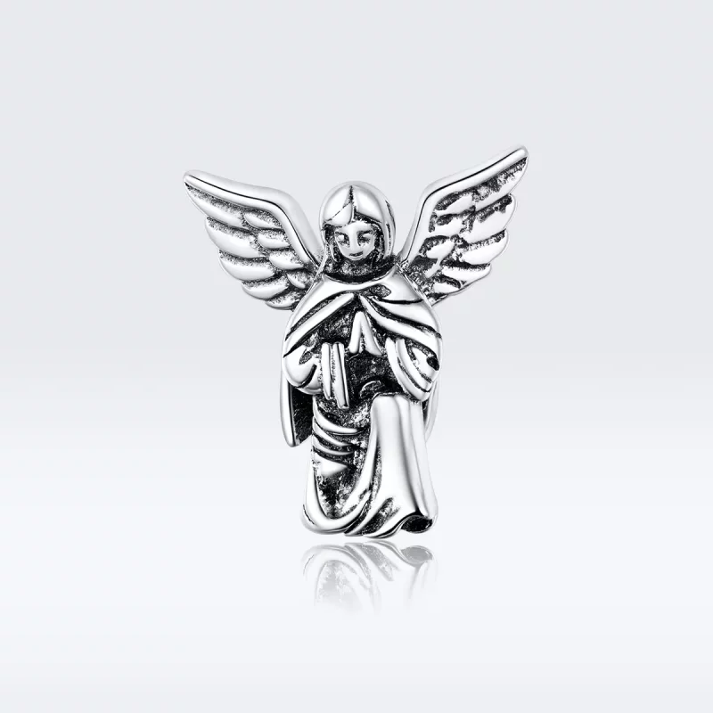 (imagen para) Amuleto de plata estilo Pandora Ángel del Amor - BSC314 - Ver 5