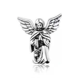 (imagen para) Amuleto de plata estilo Pandora Ángel del Amor - BSC314