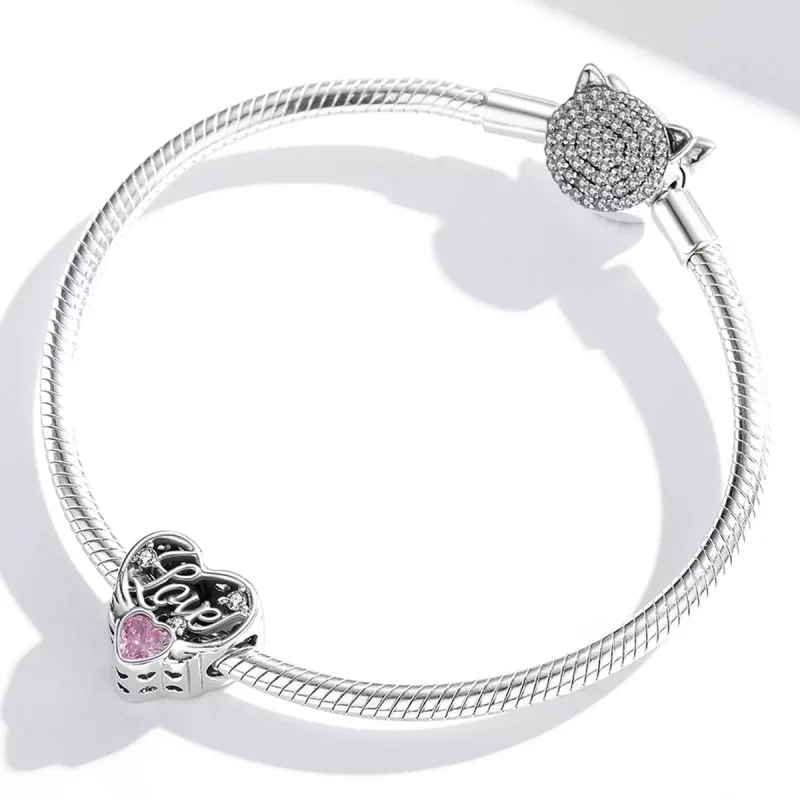 (imagen para) Charm Alas de Amor Estilo Pandora - BSC528 - Ver 3