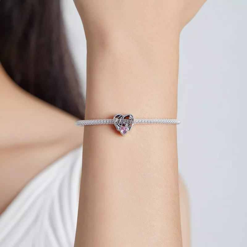 (imagen para) Charm Alas de Amor Estilo Pandora - BSC528 - Ver 5