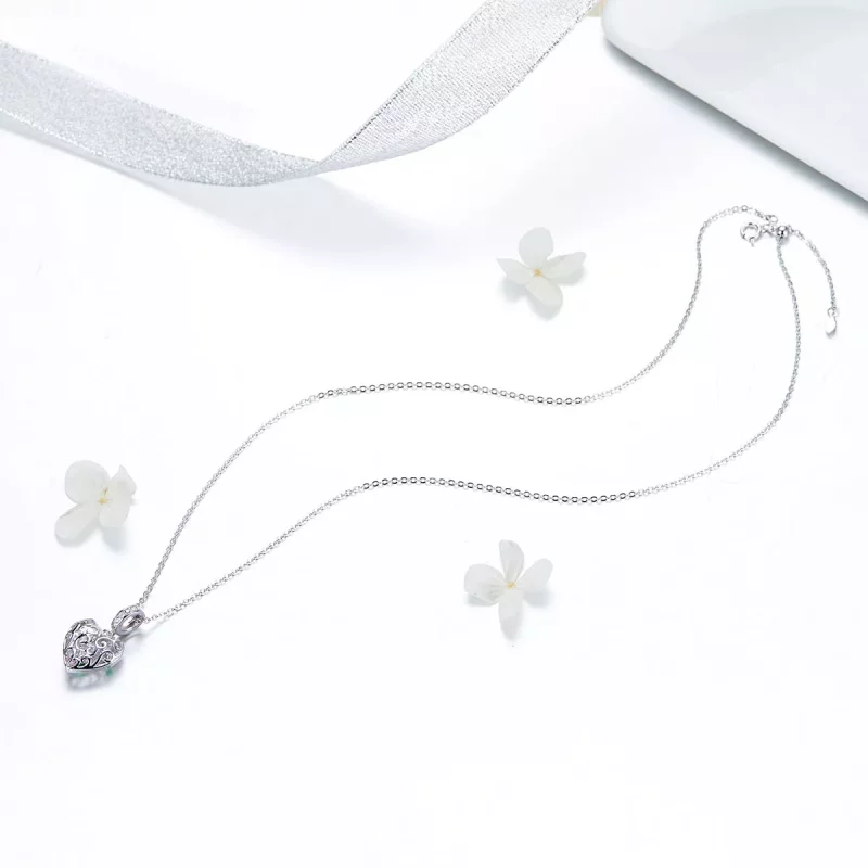 (imagen para) Charm colgante de plata estilo Pandora con palpación - SCC1126 - Ver 4