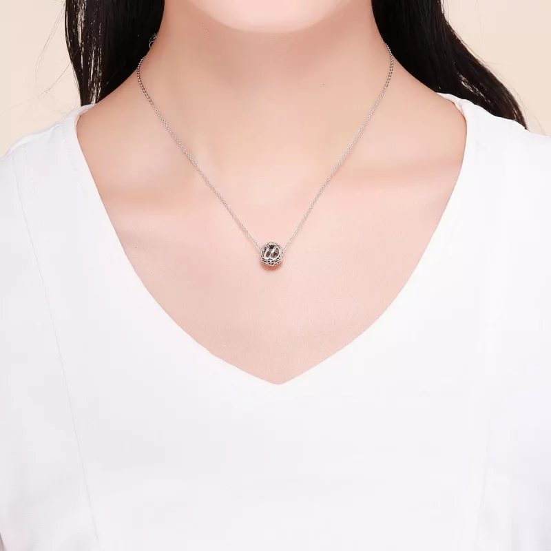 (imagen para) Charm con estilo Pandora con letra U - SCC738-U - Ver 5