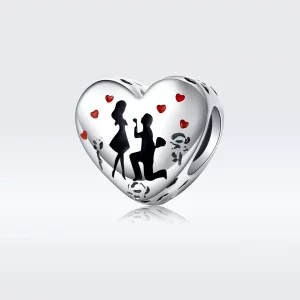 (imagen para) Charm Cásate Conmigo de Plata Estilo Pandora - SCC1403