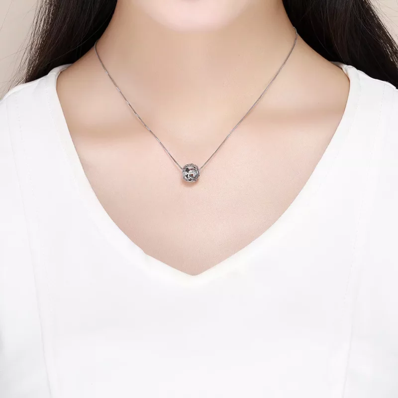 (imagen para) Charm de Alas Vintage en Plata Estilo Pandora - SCC810 - Ver 5
