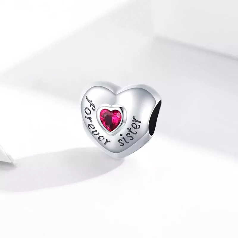 (imagen para) Charm de amor eterno estilo Pandora en plata - SCC1835 - Ver 2