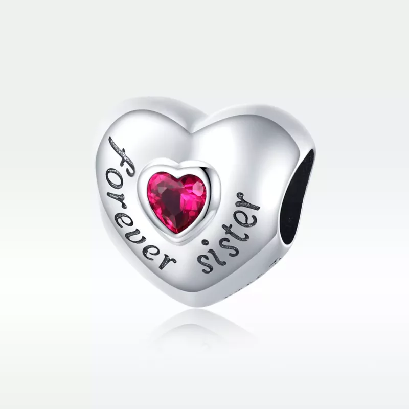 (imagen para) Charm de amor eterno estilo Pandora en plata - SCC1835 - Ver 5