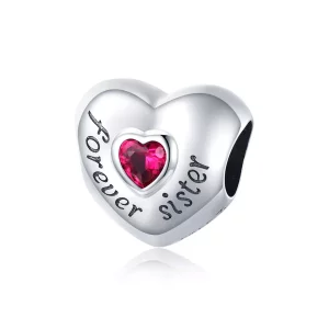(imagen para) Charm de amor eterno estilo Pandora en plata - SCC1835