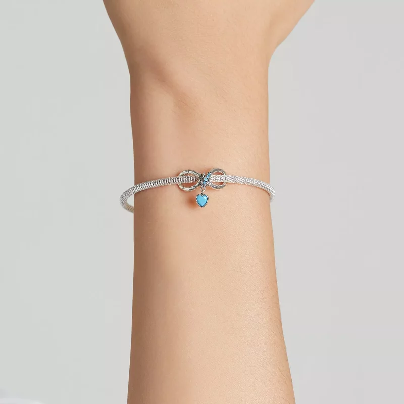 (imagen para) Charm de Amor Infinito Estilo Pandora con Serpiente Espiritual - SCC2004 - Ver 5