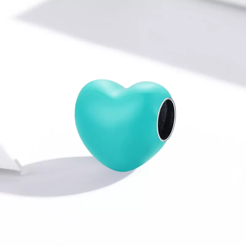 (imagen para) Charm de amor simple estilo Pandora - SCC1986-BU - Ver 2