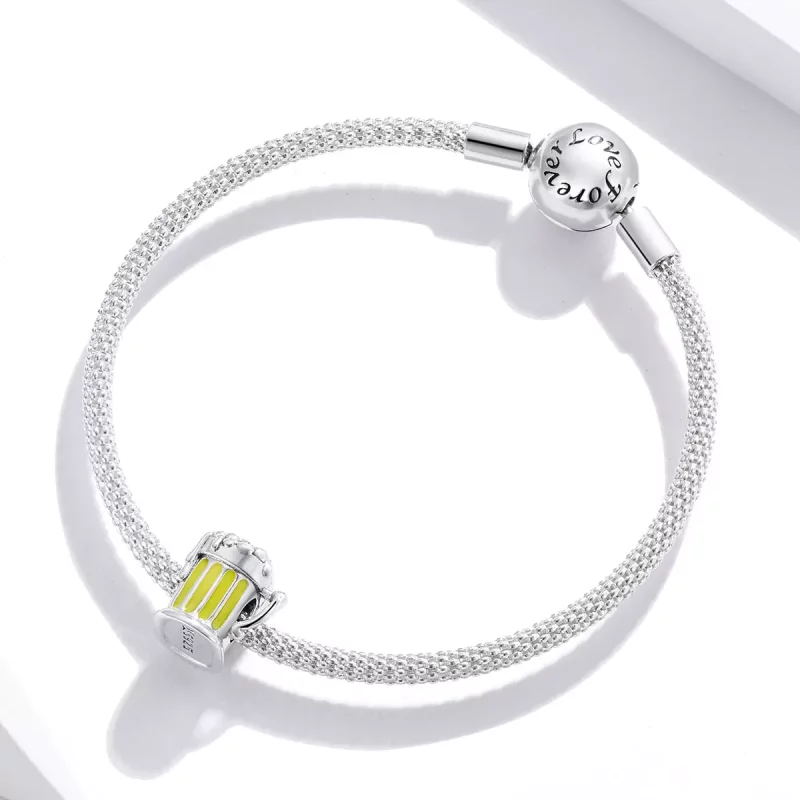 (imagen para) Charm de Aniversario de Plata al Estilo Pandora - SCC1671 - Ver 3