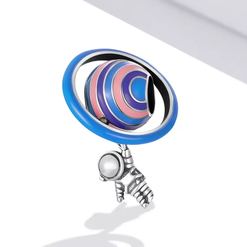 (imagen para) Charm de Astronauta con estilo Pandora - SCC2095 - Ver 2
