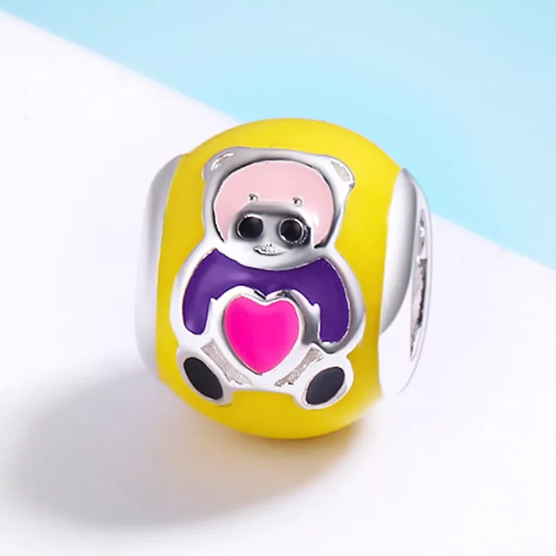 (imagen para) Charm de bebé con estilo Pandora - SCC299 - Ver 3