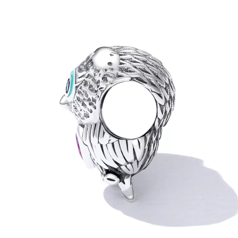 (imagen para) Charm de búho lindo estilo Pandora - SCC2253 - Ver 3