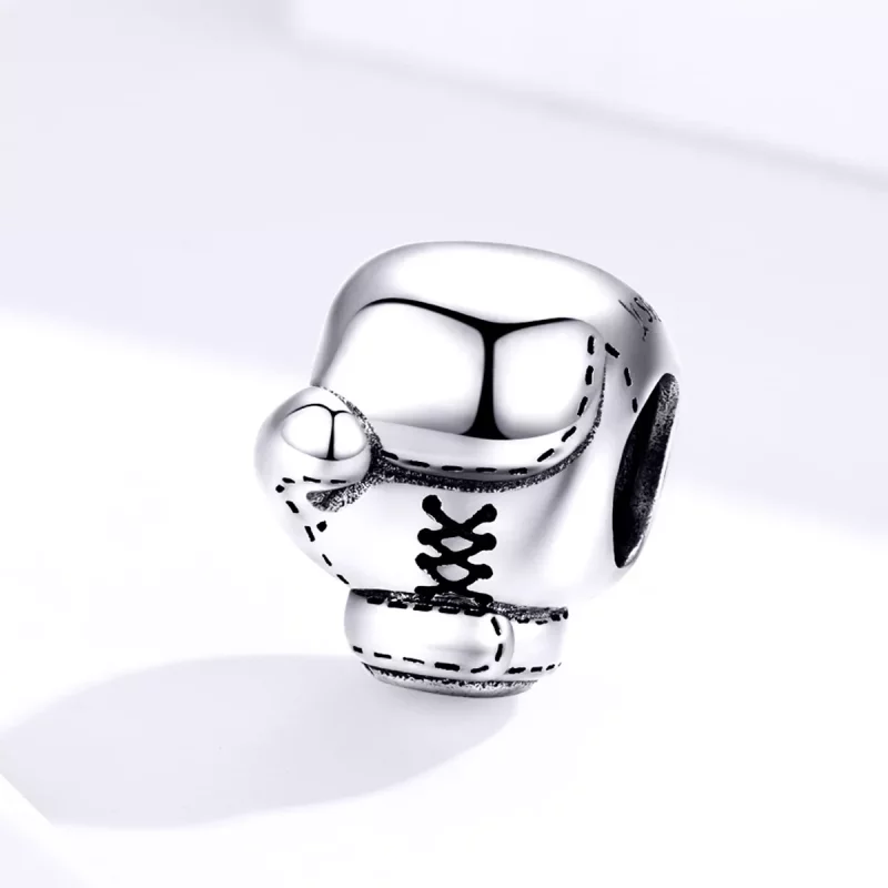 (imagen para) Charm de Boxeo en Plata de Estilo Pandora - SCC1325 - Ver 2