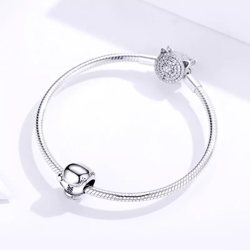 (imagen para) Charm de Boxeo en Plata de Estilo Pandora - SCC1325 - Ver 3