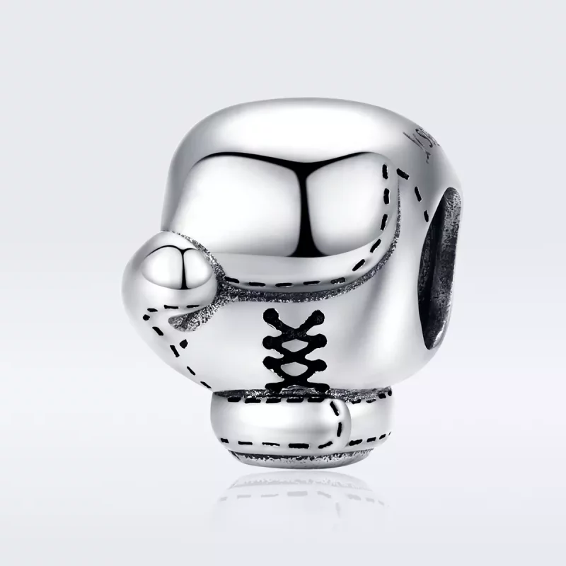 (imagen para) Charm de Boxeo en Plata de Estilo Pandora - SCC1325 - Ver 5