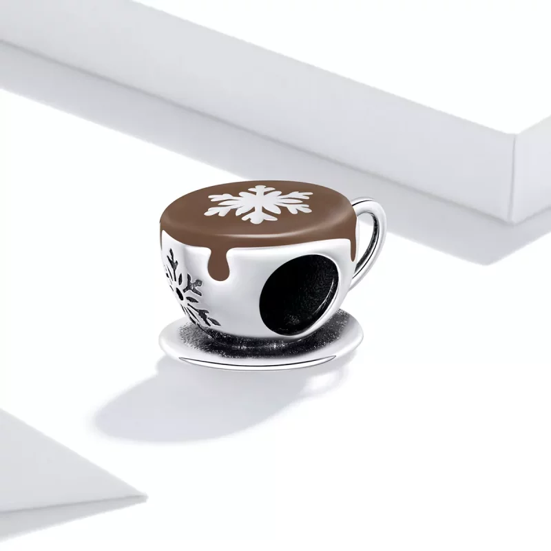 (imagen para) Charm de Café de Invierno con Estilo Pandora - BSC361 - Ver 2