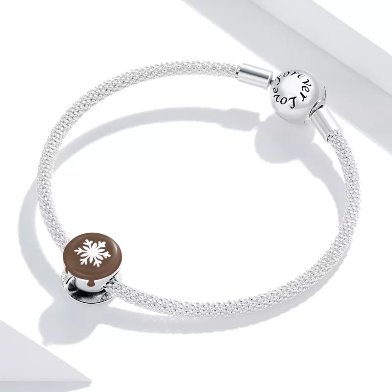 (imagen para) Charm de Café de Invierno con Estilo Pandora - BSC361 - Ver 3