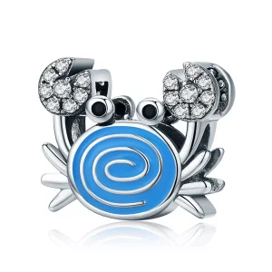 (imagen para) Charm de cangrejo divertido al estilo Pandora - SCC682