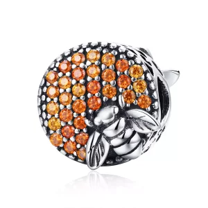 (imagen para) Charm de Casa de Abejas de Plata con Estilo Pandora - SCC654